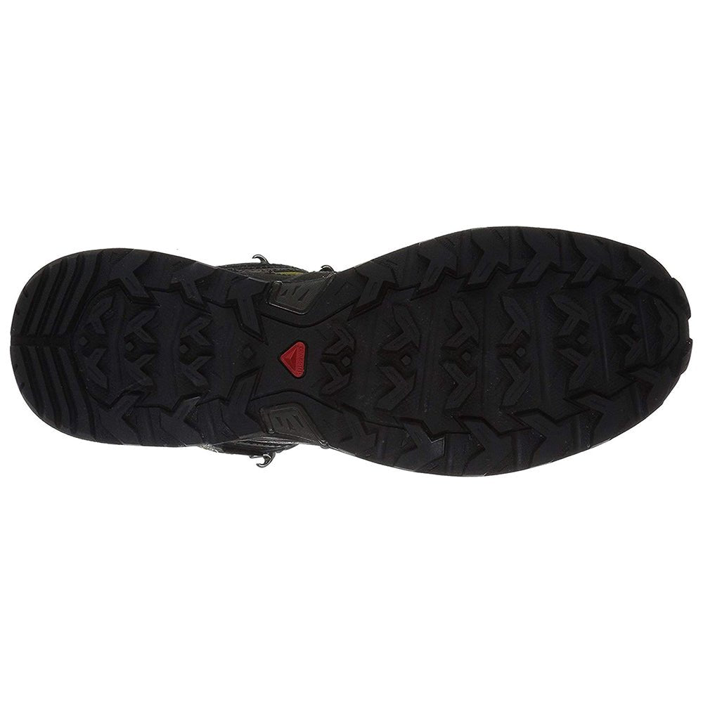 Salomon X Ultra 3 Mid GTX - Men's Castor Gray/Black/Green Sulphur Shoe Deals Outlet