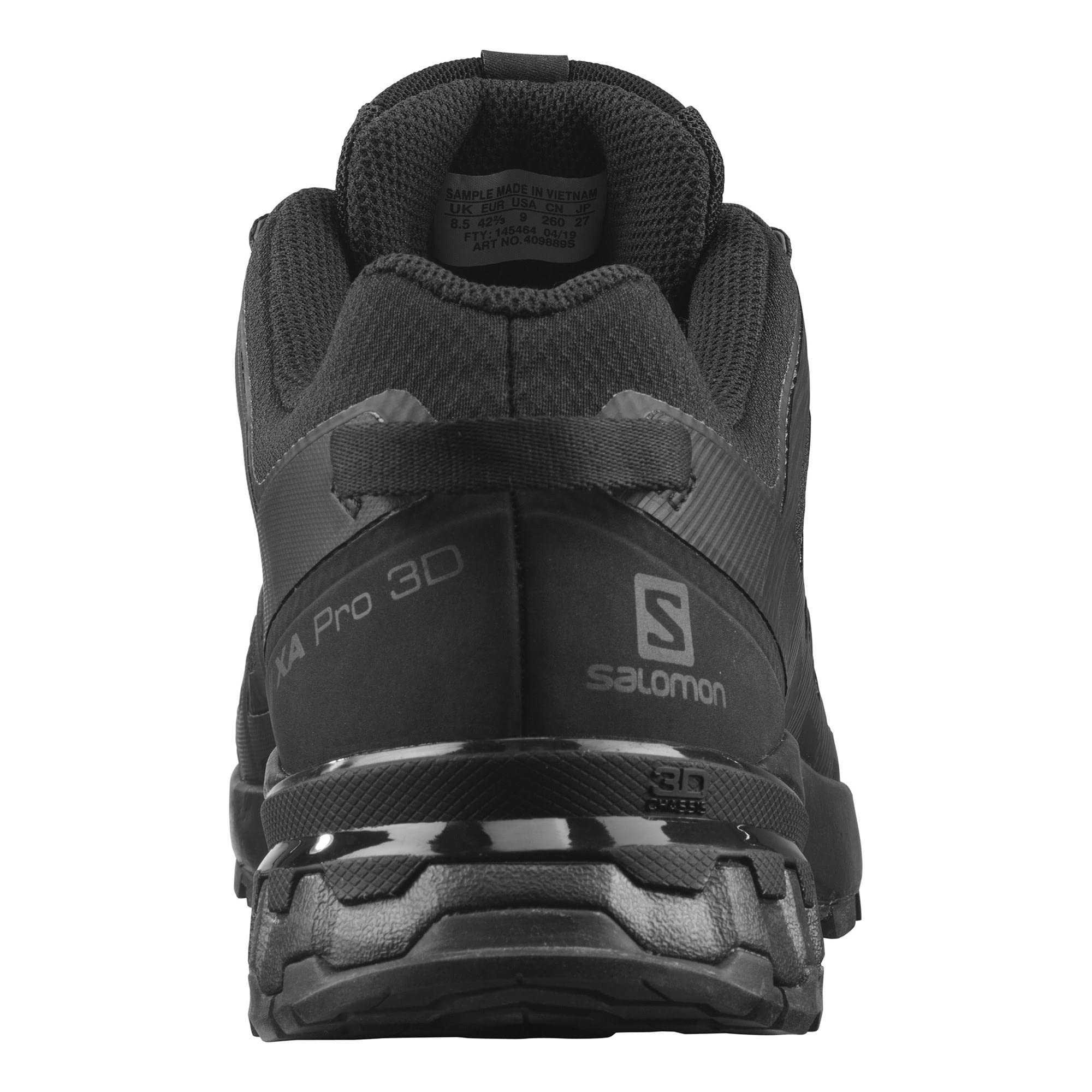 Salomon XA Pro 3D V8 GTX - Men's Black/Black/Black Shoe Deals Outlet