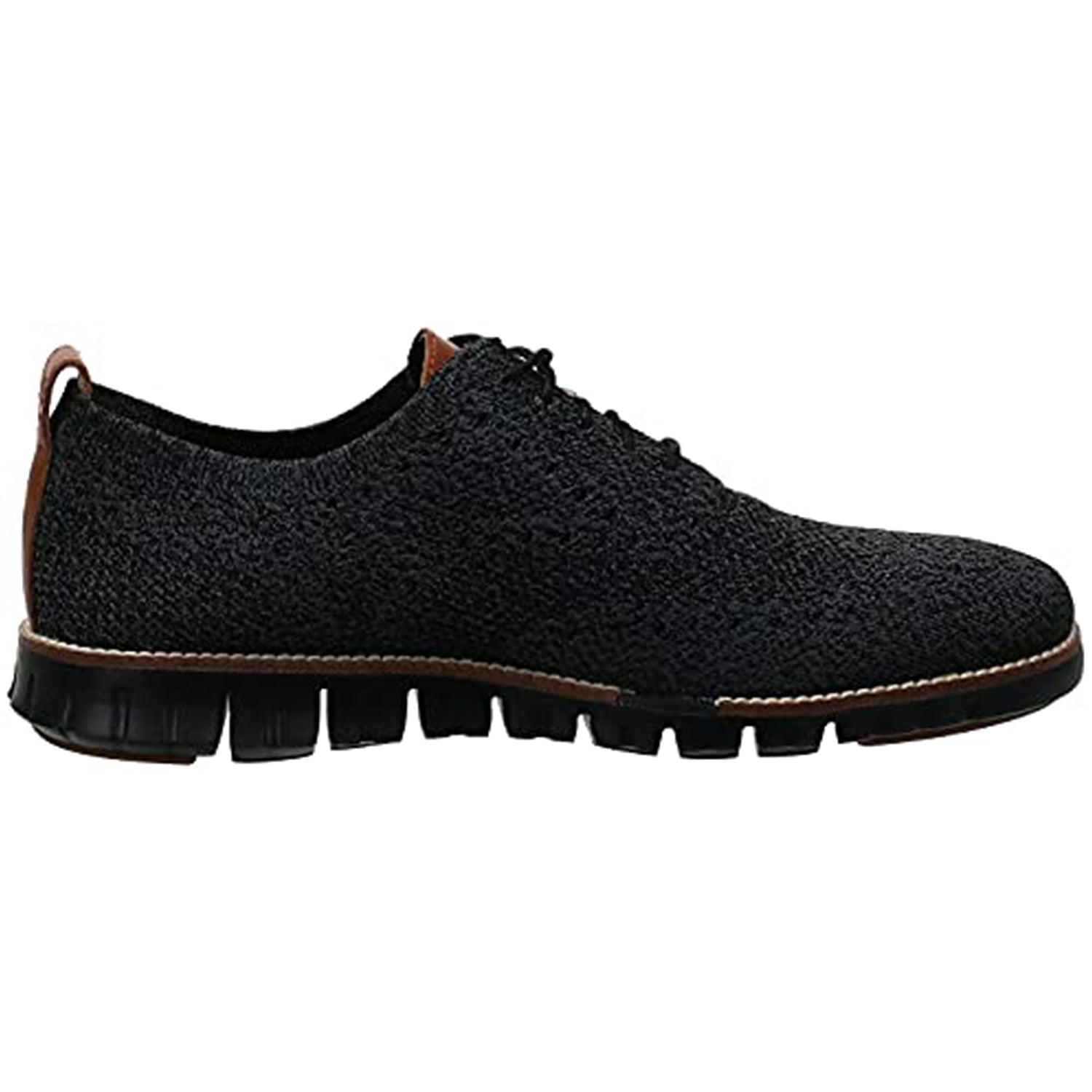 Cole Haan ZeroGrand Stitchlite Wingtip Oxford - Men's Black/Magnet/Black Shoe Deals Outlet