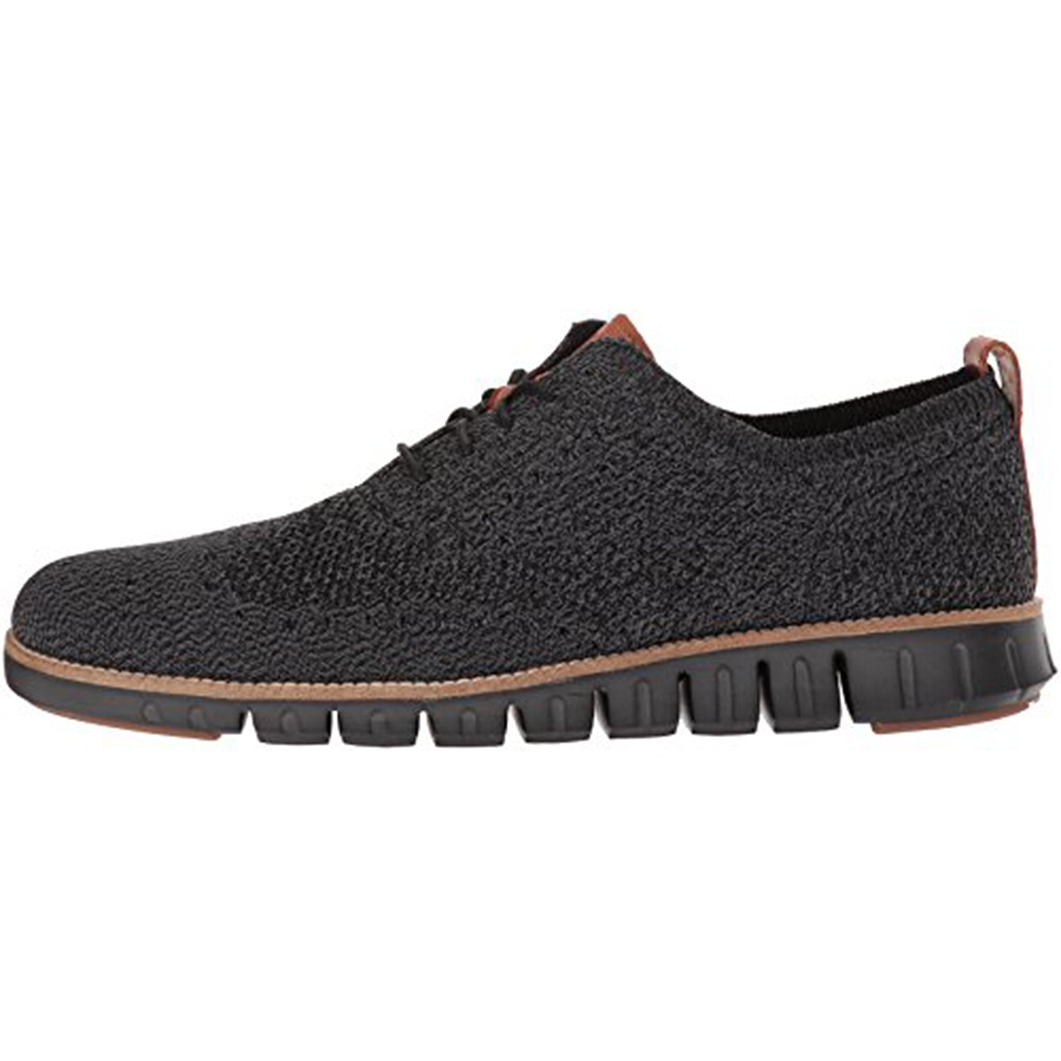 Cole Haan ZeroGrand Stitchlite Wingtip Oxford - Men's Black/Magnet/Black Shoe Deals Outlet