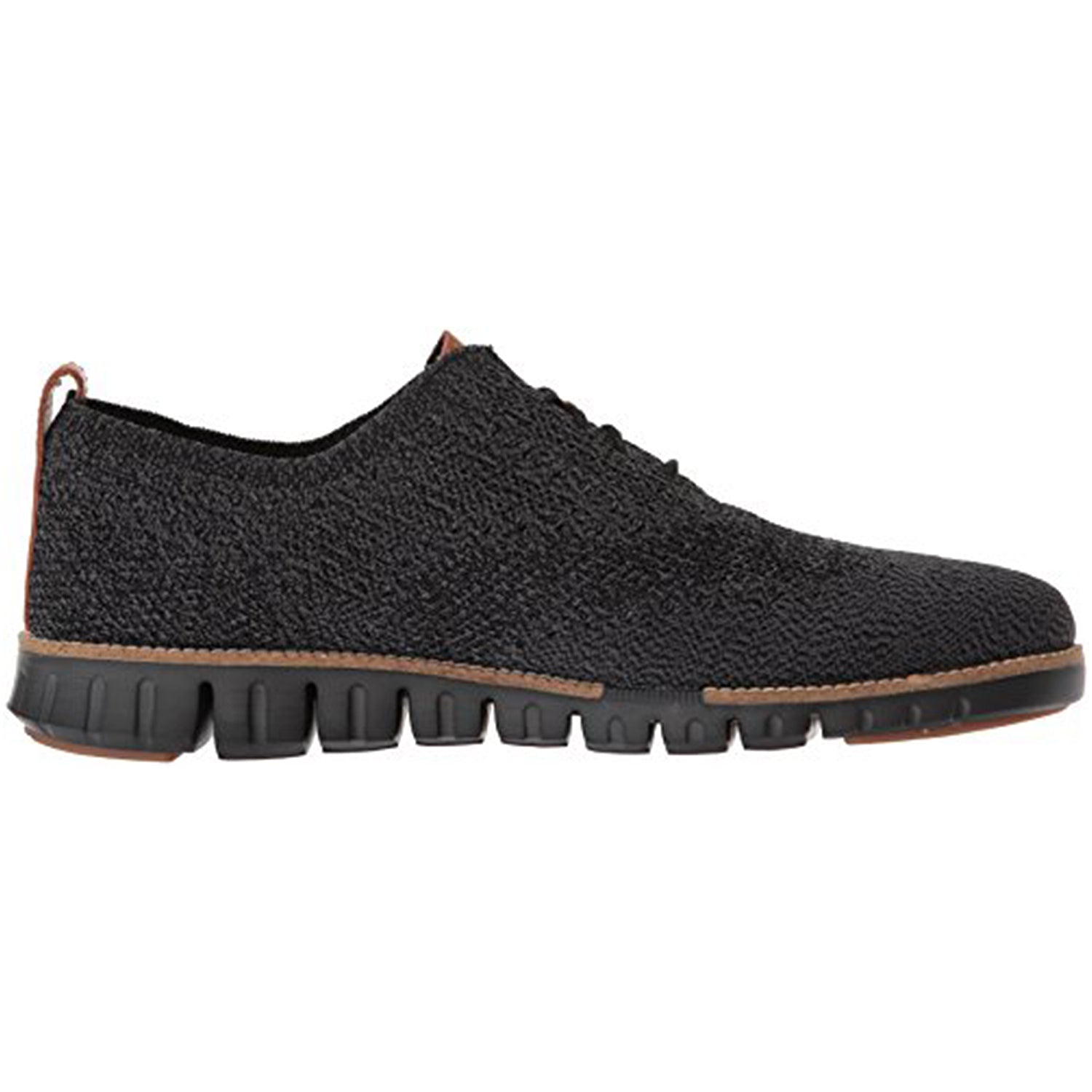 Cole Haan ZeroGrand Stitchlite Wingtip Oxford - Men's Black/Magnet/Black Shoe Deals Outlet