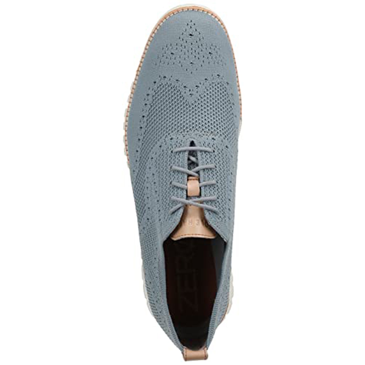 Cole Haan ZeroGrand Stitchlite Wingtip Oxford - Men's Ironstone/Ivory Shoe Deals Outlet