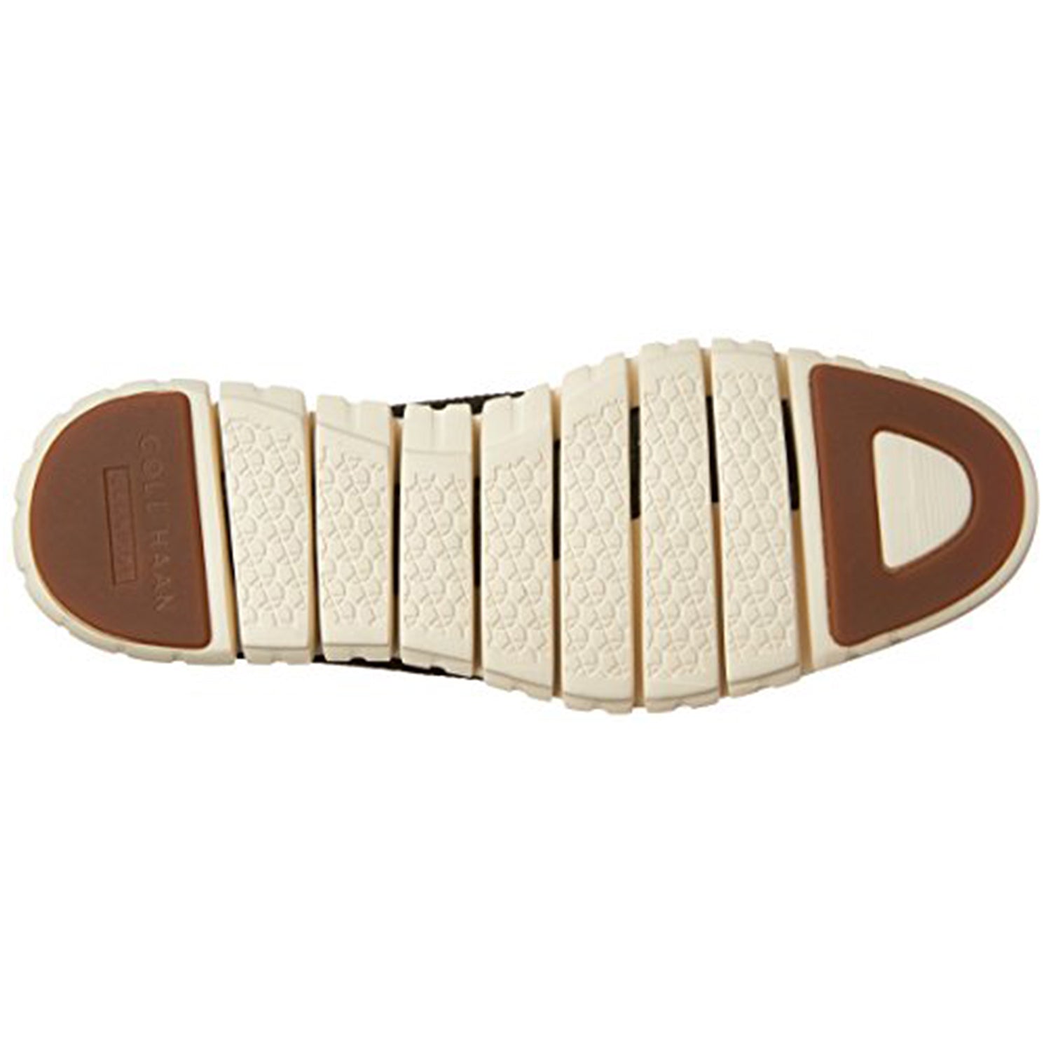 Cole Haan ZeroGrand Stitchlite Wingtip Oxford - Men's Black/Ivory Shoe Deals Outlet