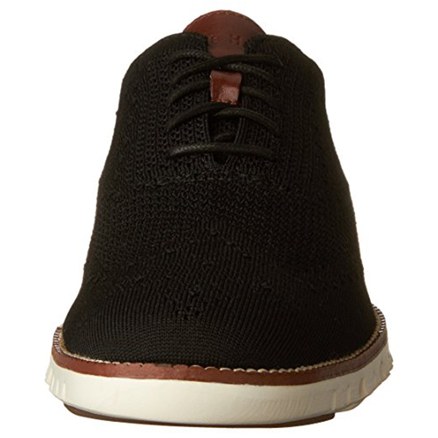 Cole Haan ZeroGrand Stitchlite Wingtip Oxford - Men's Black/Ivory Shoe Deals Outlet