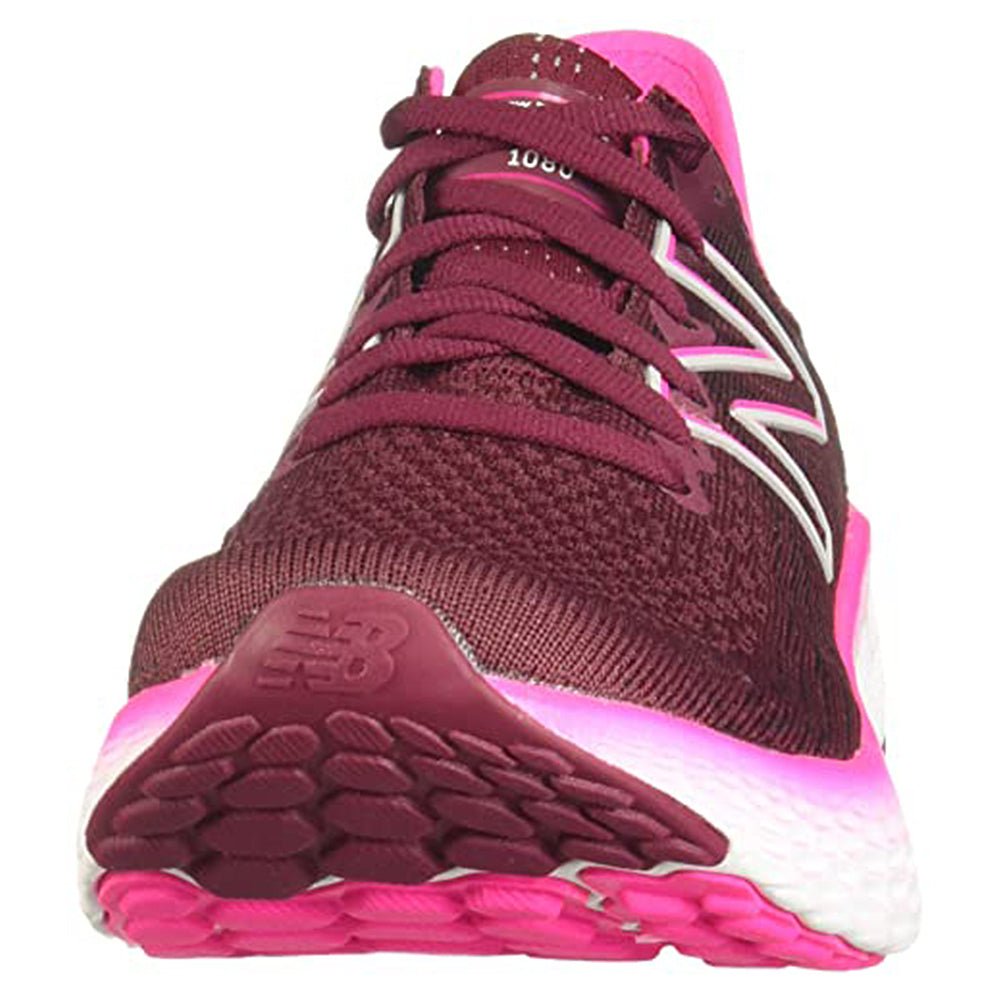 New Balance 1080 Fresh Foam W1080G11 - Women's Garnet/Pink Glo Shoe Deals Outlet