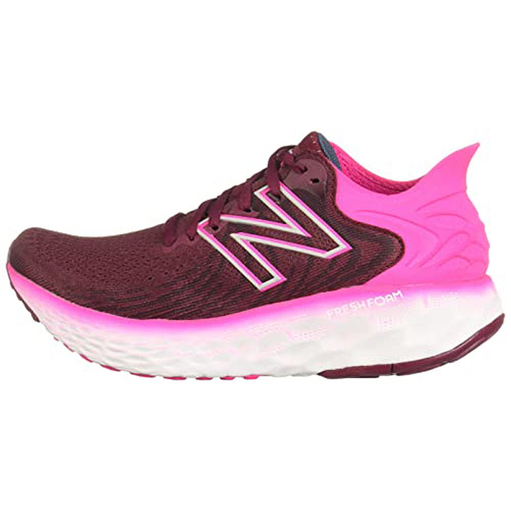 New Balance 1080 Fresh Foam W1080G11 - Women's Garnet/Pink Glo Shoe Deals Outlet