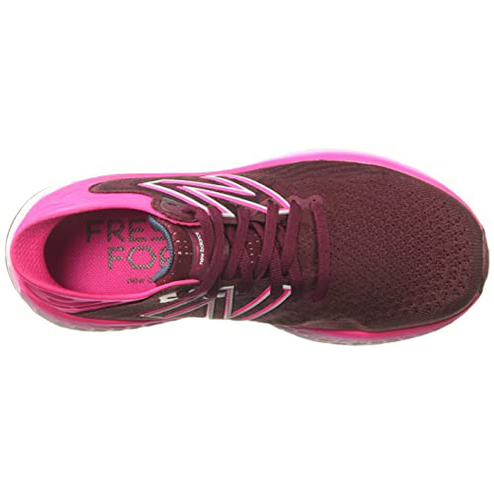 New Balance 1080 Fresh Foam W1080G11 - Women's Garnet/Pink Glo Shoe Deals Outlet