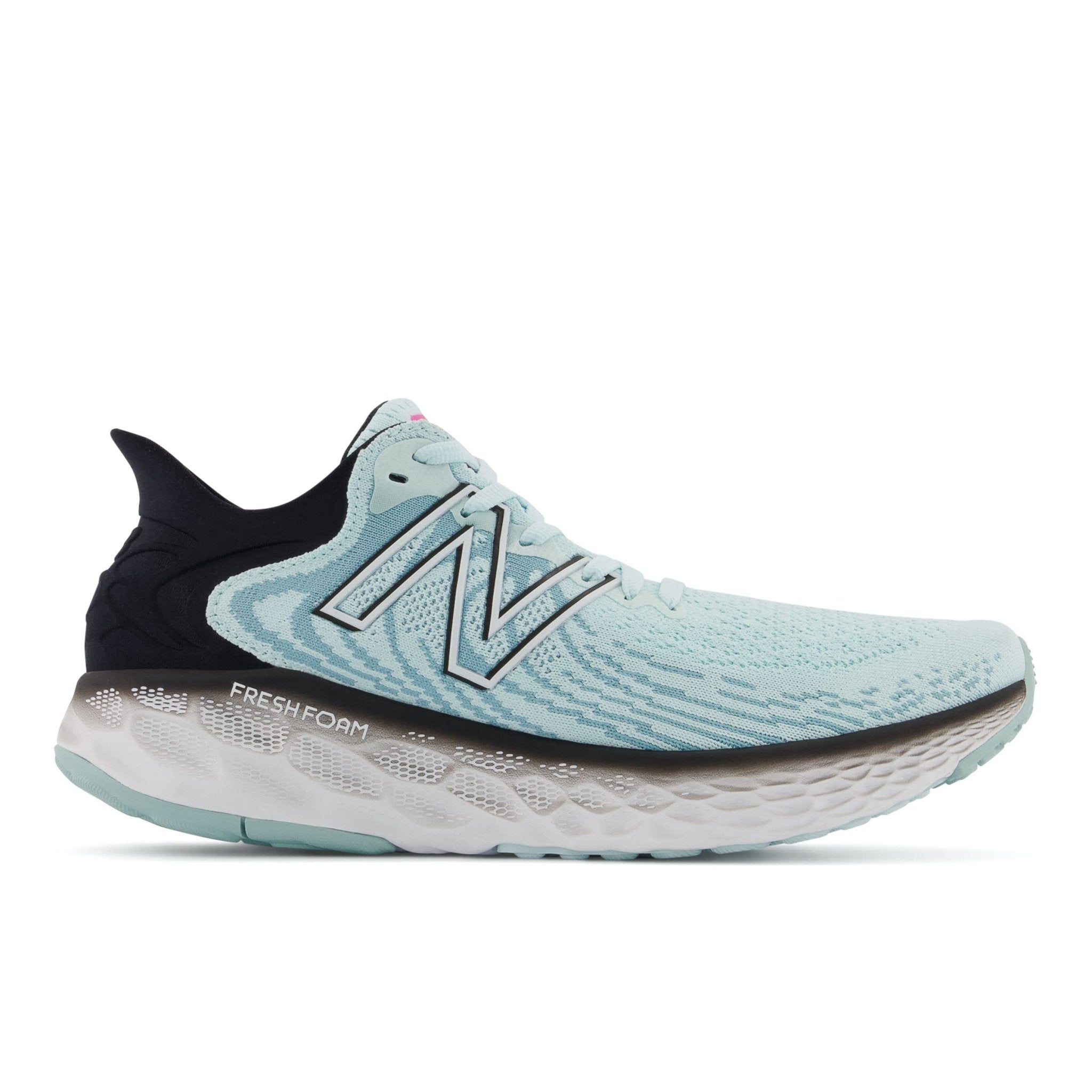 New Balance 1080 Fresh Foam W1080L11 - Women's Pale Blue Chill/Black Shoe Deals Outlet