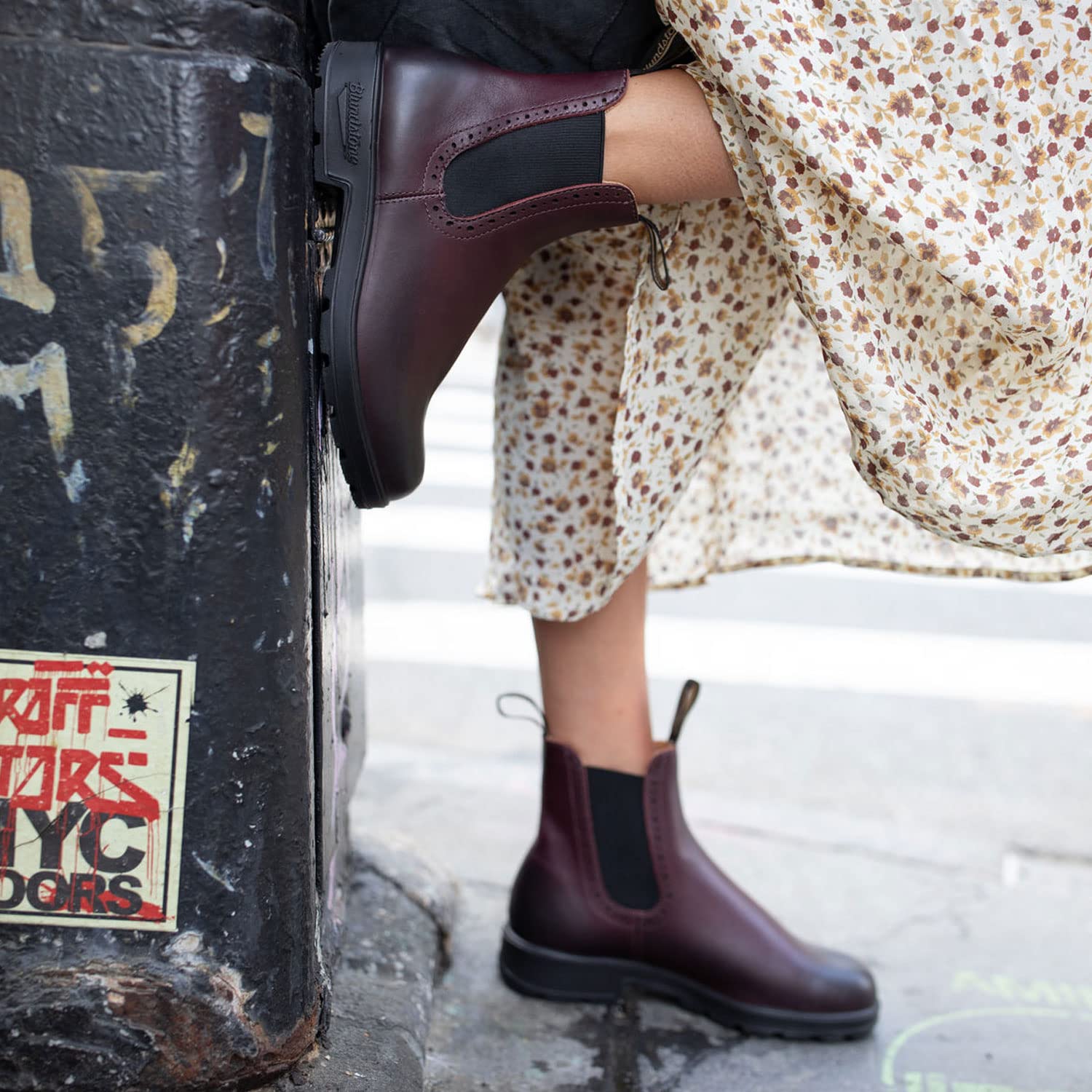 Blundstone 1630 High - Top Chelsea - Women's Shiraz Shoe Deals Outlet