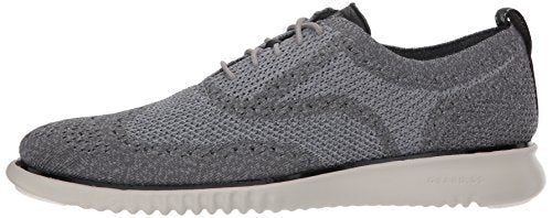 Cole Haan 2.0 ZeroGrand Stitchlite Wingtip Oxfords - Men's Magnet/Ironstone/Vapor Grey Shoe Deals Outlet