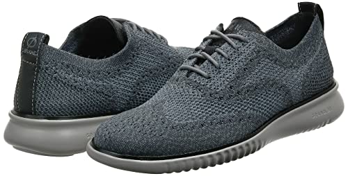 Cole Haan 2.0 ZeroGrand Stitchlite Wingtip Oxfords - Men's Magnet/Ironstone/Vapor Grey Shoe Deals Outlet