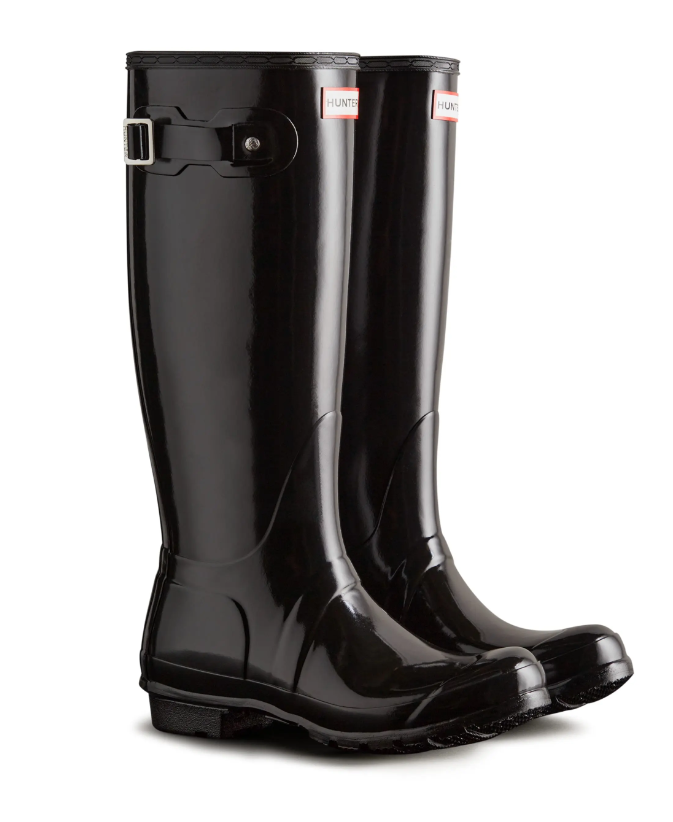 Hunter Original Tall Gloss Rain Boots - Women's