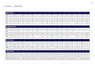 ASICS Gel Dedicate 7 - Mens size conversion chart for men, women, youth, and wrestling. Find your perfect fit with US, UK, EU, and CM sizes in a table featuring blue headers on a white background.