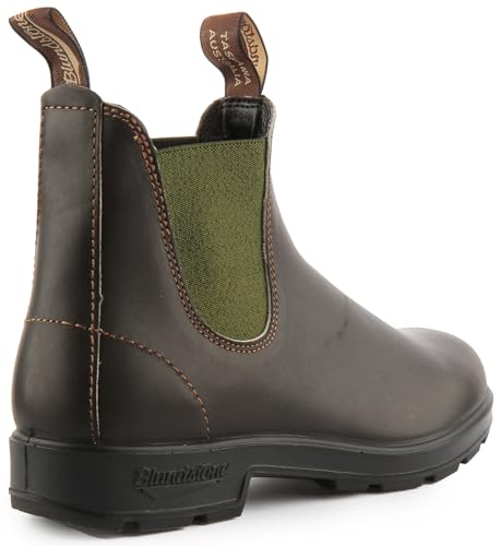 Blundstone 519 Chelsea - Men's Stout Brown/Olive Shoe Deals Outlet