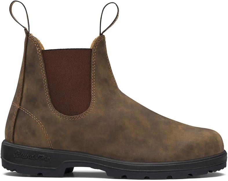Blundstone 585 Chelsea - Men's Rustic Brown Shoe Deals Outlet