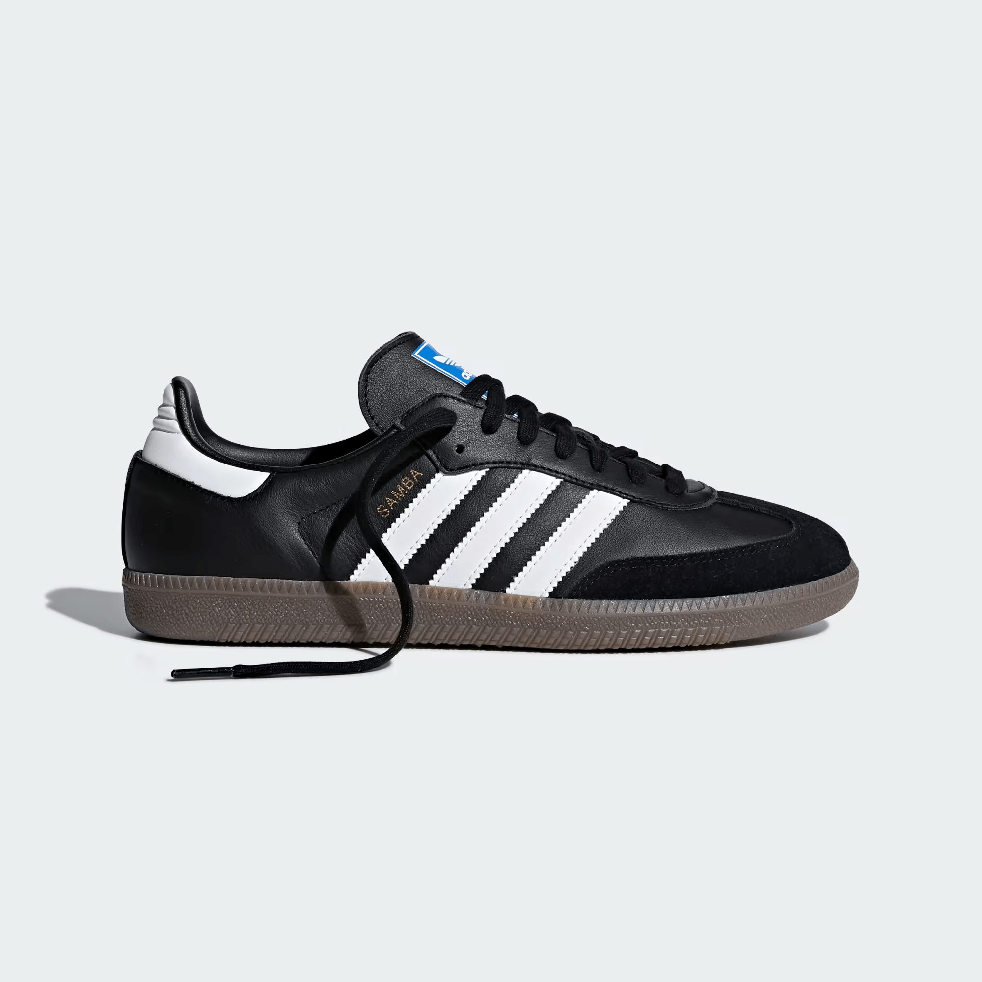 adidas Samba OG Core Black / Cloud White / Gum 9.5 M 4059811988485 Shoe Deals Outlet