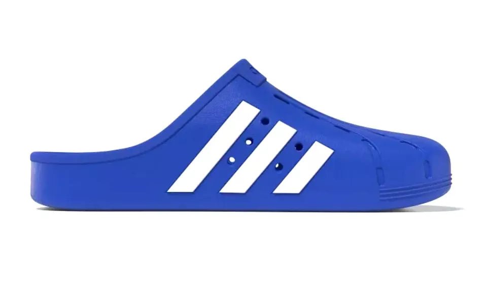 adidas Adilette Clogs - Unisex Blue Shoe Deals Outlet