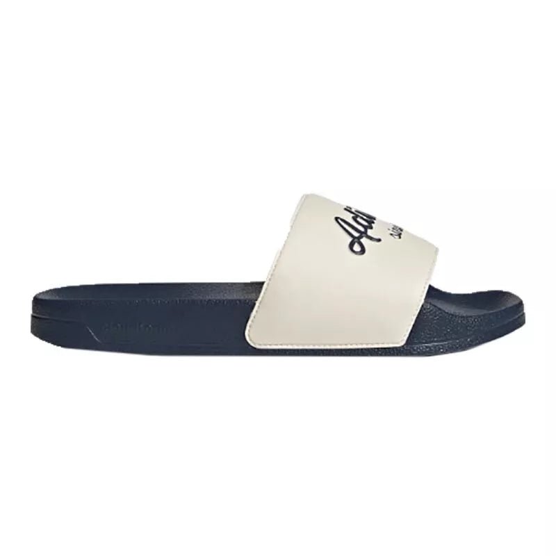 adidas Adilette Shower Slides - Unisex Navy Shoe Deals Outlet