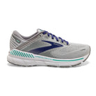 Brooks Adrenaline GTS 22 - Women's Alloy/Blue/Green Shoe Deals Outlet