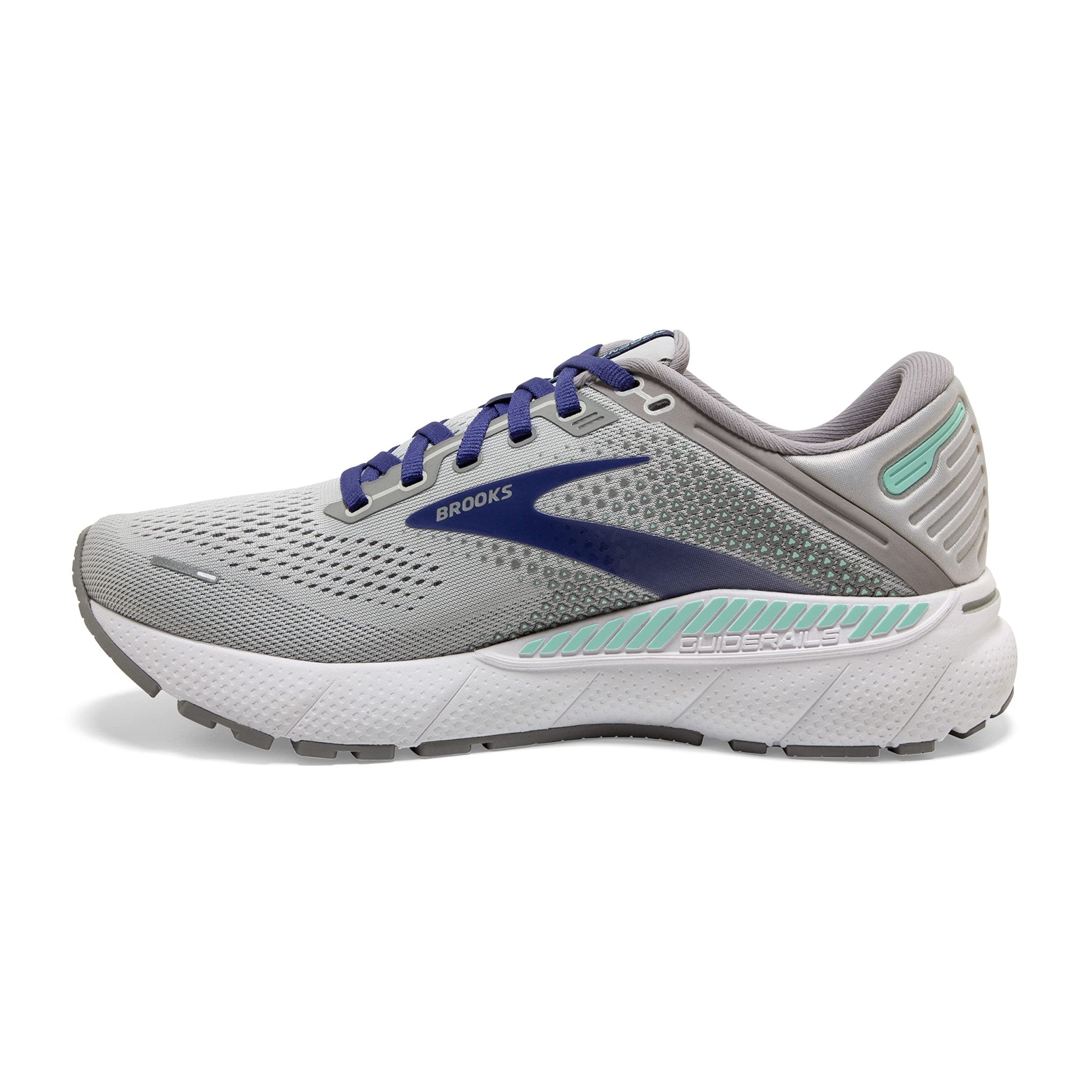 Brooks Adrenaline GTS 22 - Women's Alloy/Blue/Green Shoe Deals Outlet