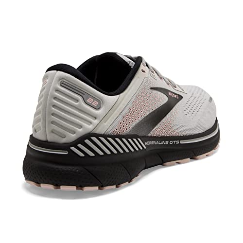 Brooks Adrenaline GTS 22 - Women's Grey/Rose/Black Shoe Deals Outlet