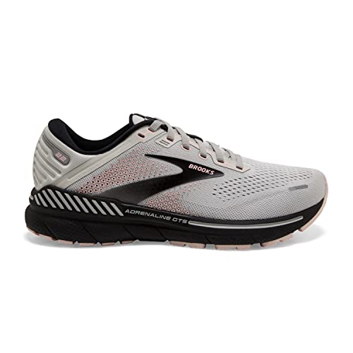 Brooks Adrenaline GTS 22 - Women's Grey/Rose/Black Shoe Deals Outlet