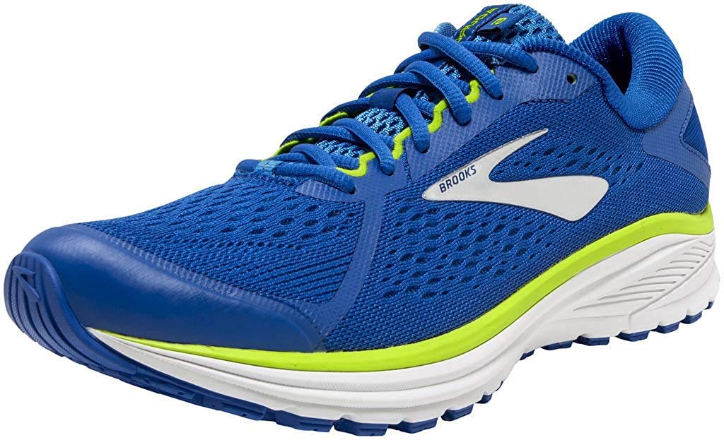 Brooks Aduro 6 - Men's Multicolour Blue Lime White 404 Shoe Deals Outlet
