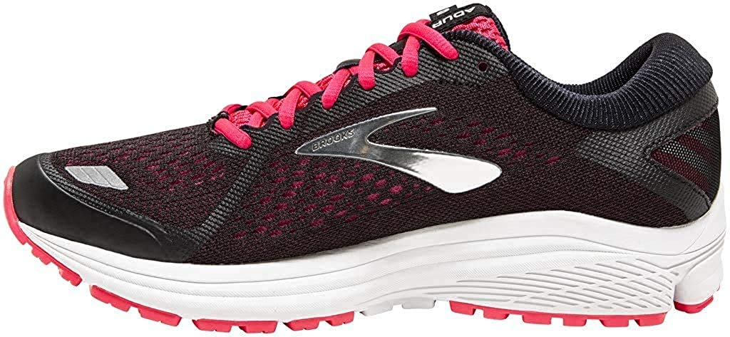 Brooks Aduro 6 - Women's Multicolour Black Pink Silver 090 Shoe Deals Outlet
