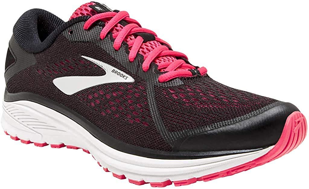 Brooks Aduro 6 - Women's Multicolour Black Pink Silver 090 Shoe Deals Outlet