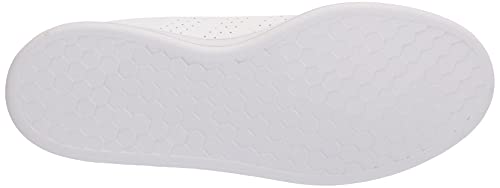 adidas Advantage - Men's White/White/Green Shoe Deals Outlet