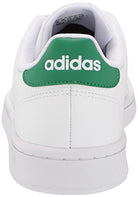 adidas Advantage - Men's White/White/Green Shoe Deals Outlet