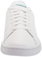 adidas Advantage - Men's White/White/Green Shoe Deals Outlet