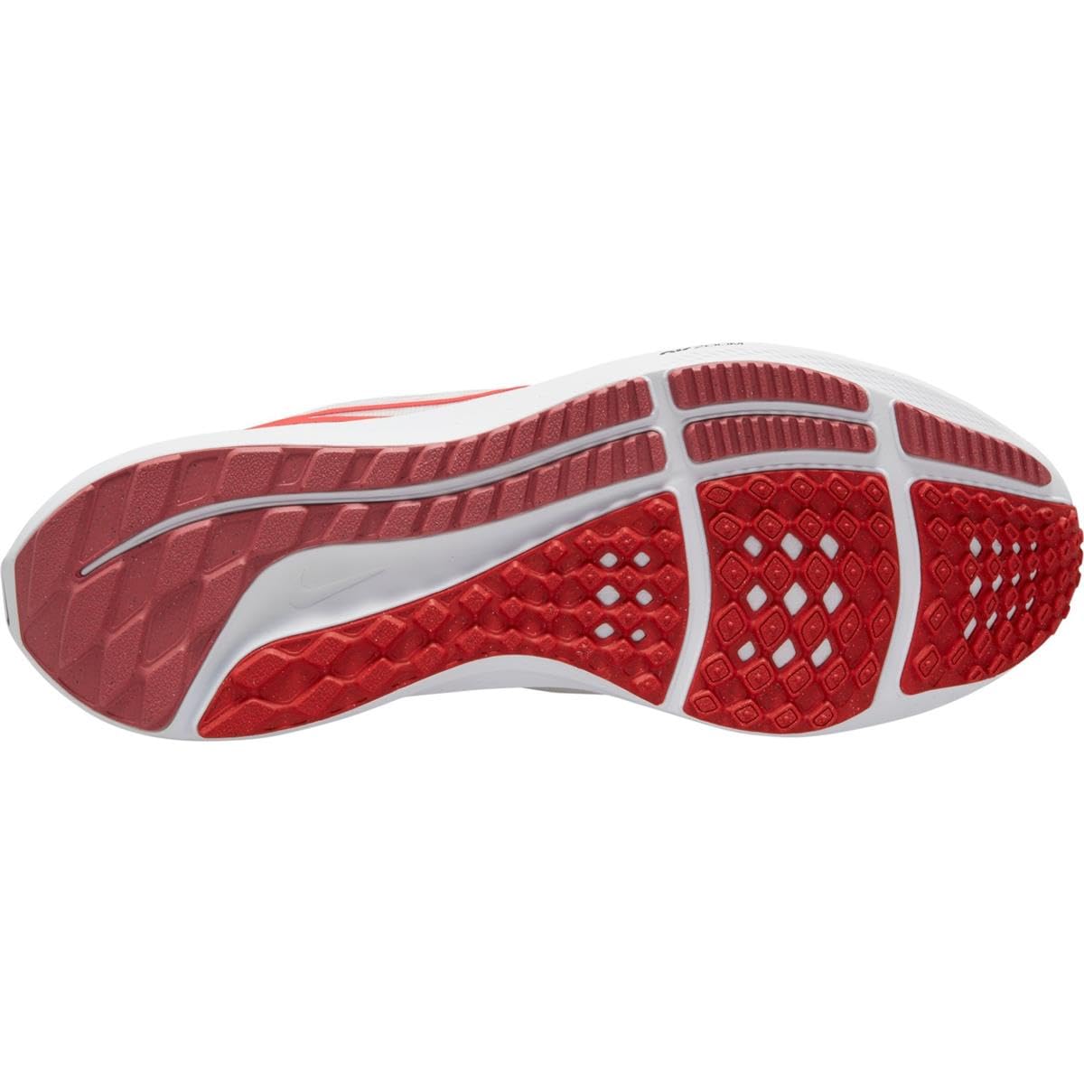 Nike Air Zoom Pegasus 39 - Men's Platinum Tint Crimson White 009 Shoe Deals Outlet
