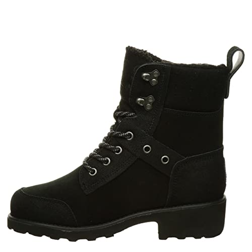 BEARPAW Alicia Boots - Women's Black Shoe Deals Outlet