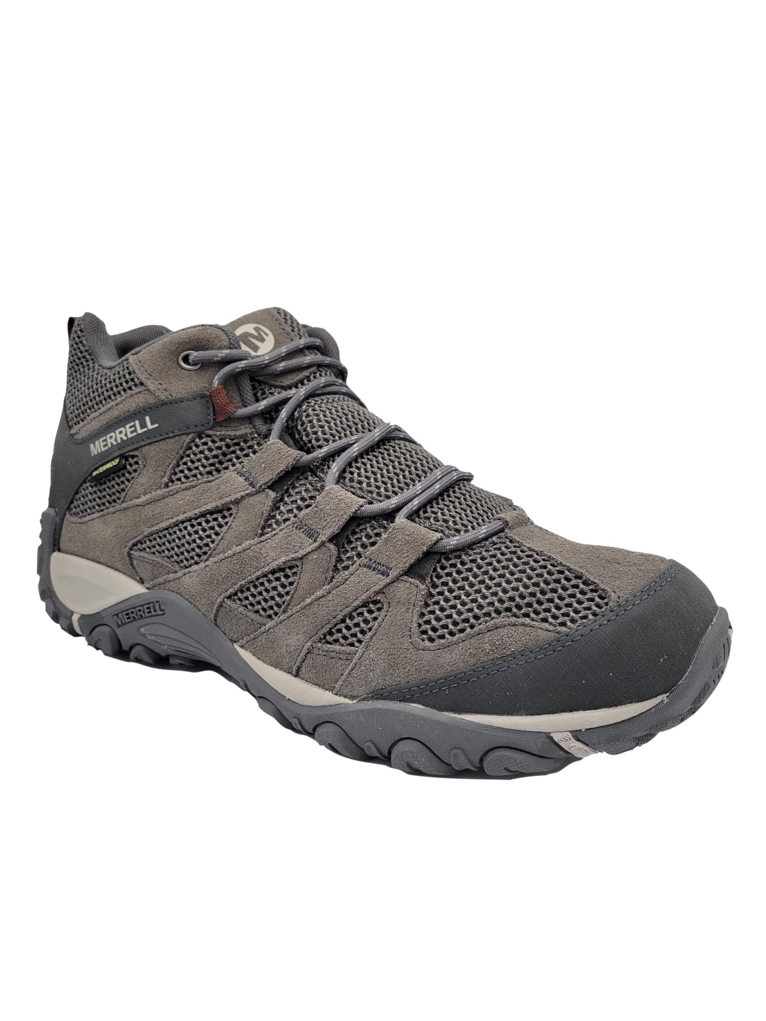 Merrell Alverstone Mid Waterproof - Men's Granite Shoe Deals Outlet