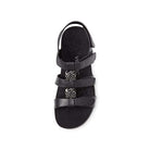 VIONIC Amber Adjustable Sandal - Women's Black Crocodile Shoe Deals Outlet