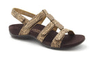 VIONIC Amber Adjustable Sandal - Women's Black Crocodile Shoe Deals Outlet