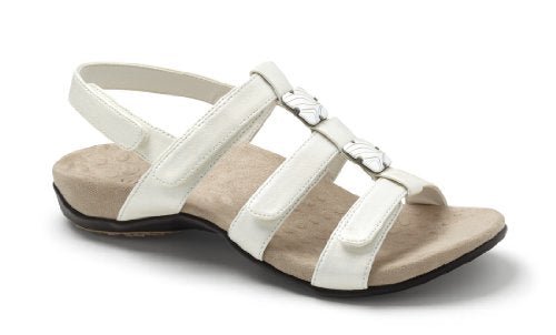 VIONIC Amber Adjustable Sandal - Women's Black Crocodile Shoe Deals Outlet