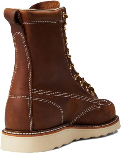 Thorogood American Heritage Moc Toe Maxwear Wedge Trail 8 inch - Men&#39;s Trail Crazyhorse Shoe Deals Outlet
