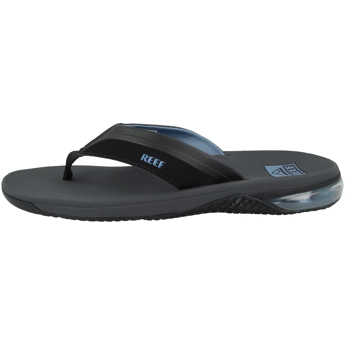 Reef Anchor - Men's Grey/Blue Shoe Deals Outlet