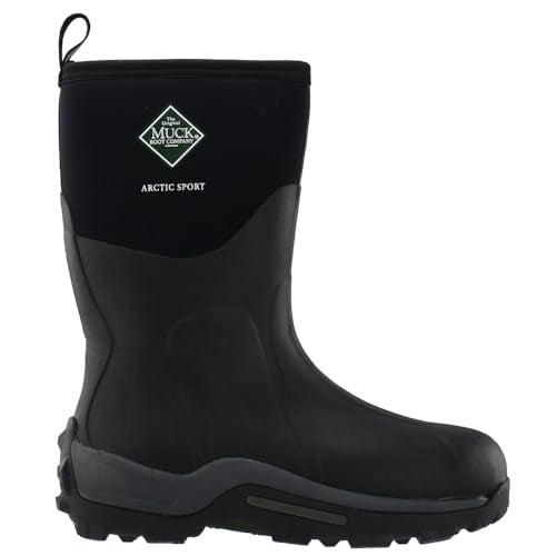 The Original Muck Boot Company Arctic Sport Mid - Men's Black Shoe Deals Outlet