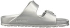 Birkenstock Arizona Eva - Women's Metallic Silver Shoe Deals Outlet