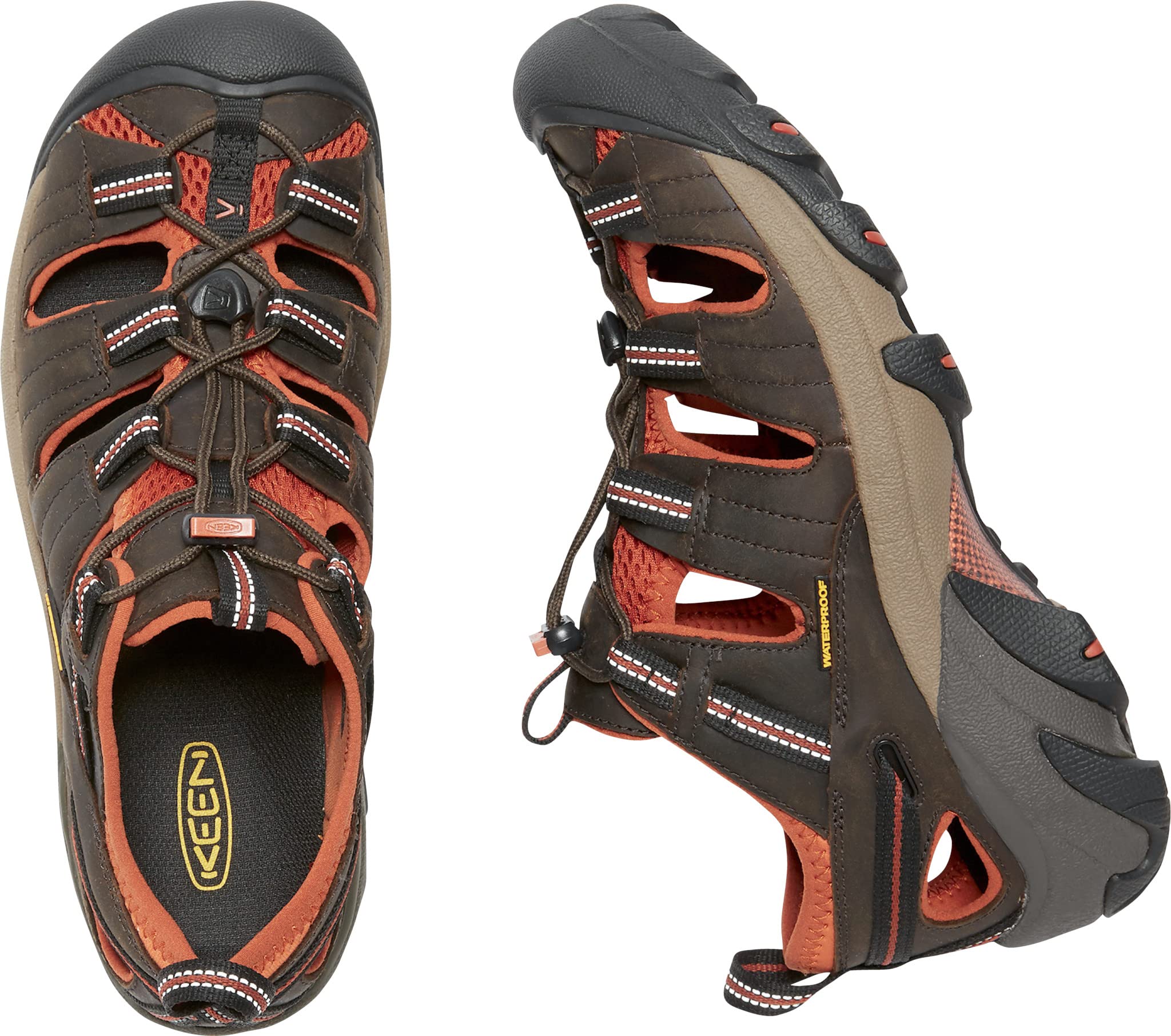 KEEN Arroyo ll - Men's Black Olive/Bombay Brown Shoe Deals Outlet