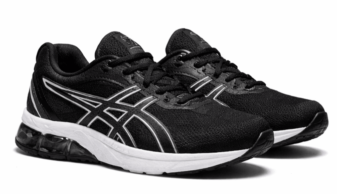 ASICS Gel - Quantum 90 IV Black / Mid Grey 7.5 M 4550456428928 Shoe Deals Outlet