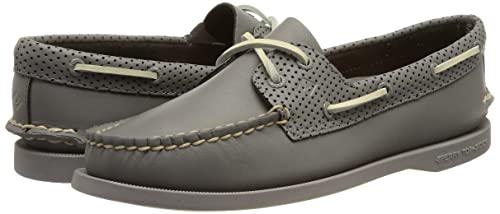 Sperry Authentic Original 2 - Eye Boat Shoe - Women's Grey Perf Shoe Deals Outlet