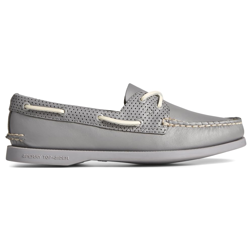 Sperry Authentic Original 2 - Eye Boat Shoe - Women's Grey Perf Shoe Deals Outlet
