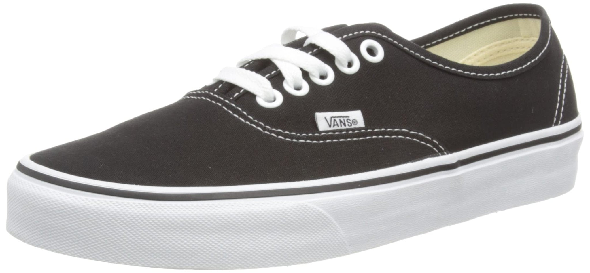 Vans Authentic - Unisex Black/Black Shoe Deals Outlet