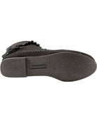 Minnetonka Back Zip Hardsole Boot - Women's Black Shoe Deals Outlet
