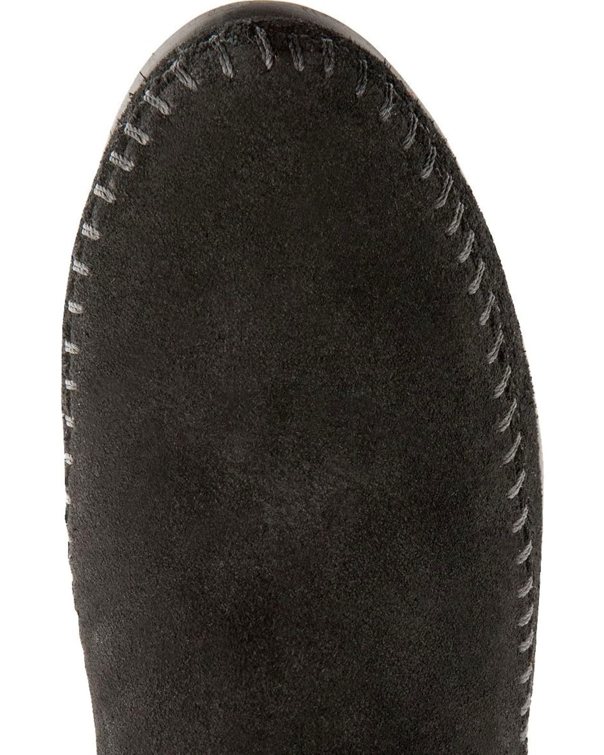 Minnetonka Back Zip Hardsole Boot - Women's Black Shoe Deals Outlet