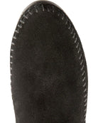 Minnetonka Back Zip Hardsole Boot - Women's Black Shoe Deals Outlet